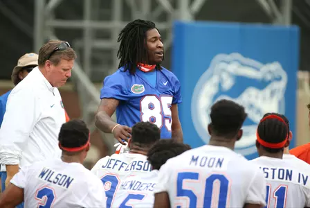 Florida freshman receiver James Robinson