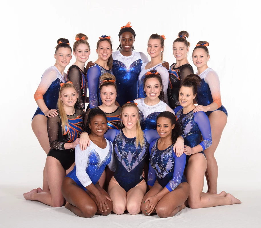 2018 Gator Gymnastics team 1-3-18