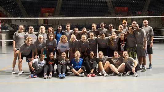 2017 Volleyball Camp Staff Photo