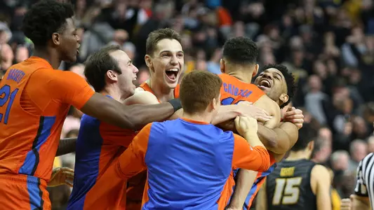 Happy Gators after Missouri