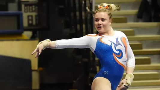 Jazmyn Foberg - at West Virginia 1-8-18