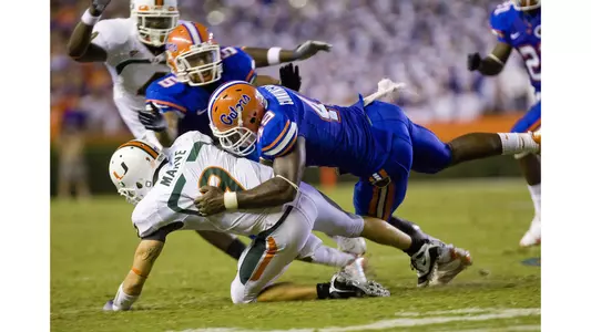 Cunningham, Jermaine (2008 vs. Miami)