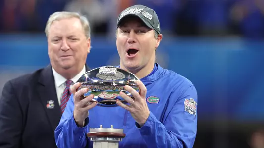 Dan Mullen, Peach Bowl trophy