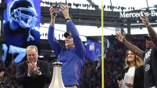 Dan Mullen, Peach Bowl trophy