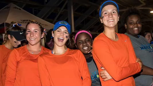 Peggy Porter, Anna Danilina, VIctoria Emma- happy gators