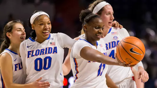 Happy Gators, Dyandria Anderson, Haley Lorenzen