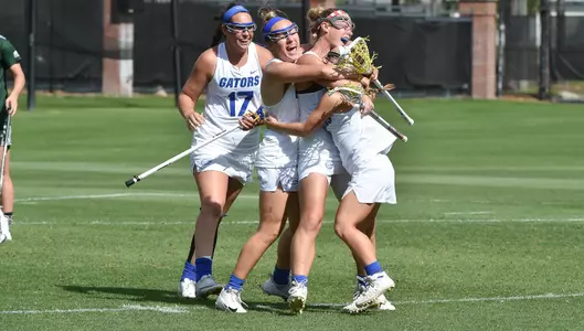 ... during the Gators' lacrosse game against the Loyola Greyhounds on Sunday, February 25, 2018 in Donald R. Dizney Stadium in Gainesville, FL / UAA Communications photo by Jim Burgess
