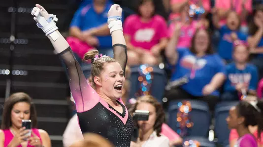 Megan Skaggs - 2-23-18 vs Arkansas - uneven bars