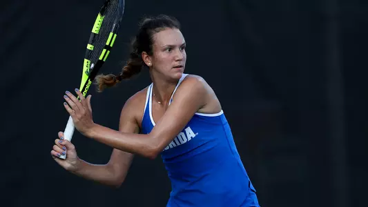 Anna Danilina forehand