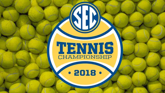 generic SEC Tennis logo, backdrop
