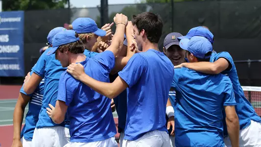 Tennis Team Huddle