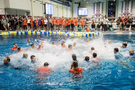 Feb 18, 2018; SEC Swimming and Diving Championships in College Station, TX. Photos by Thomas Campbell/Texas A&M Athletics