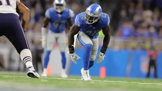 Jarrad Davis Sunday night vs Patriots