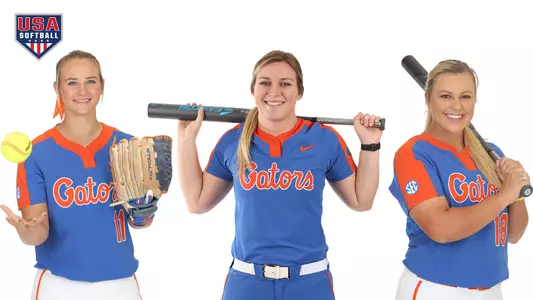 Barnhill-Lindaman-Lorenz-USA Softball