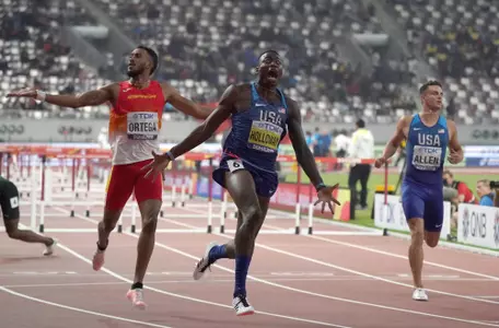 Grant Holloway World Championships