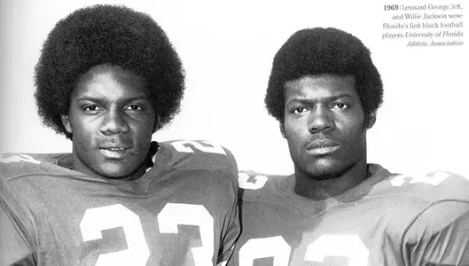 Leonard George (left) and Willie Jackson Sr.