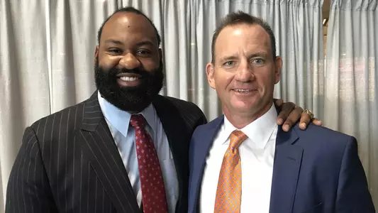 Spikes, Brandon (left), and Culpepper, Brad (right) -- 2019 Florida-Georgia HOF