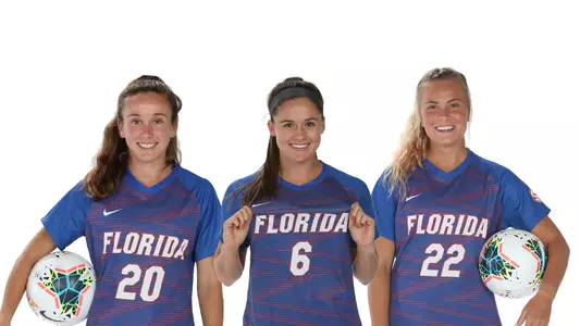 2019 All-Southeast Region Soccer - Julia Lester, Kit Loferski, Parker Roberts