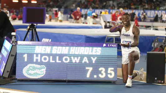 Grant Holloway American Record Board