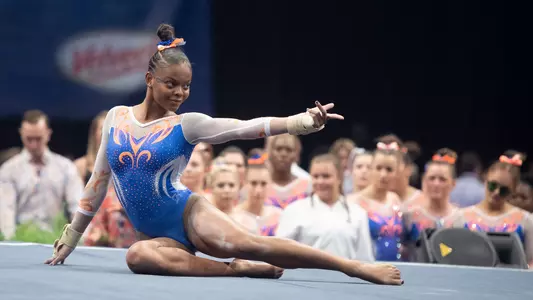 Trinity Thomas - floor exercise 3-23-19