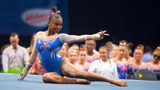 Trinity Thomas - floor exercise - 3-23-19