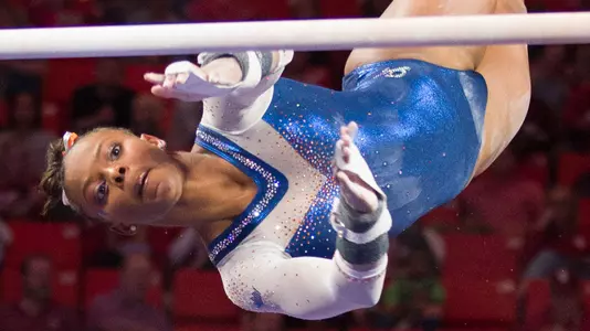 Trinity Thomas - uneven bars - 2-1-19