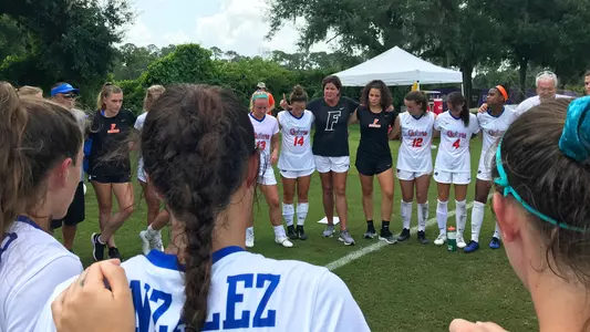 Post-match huddle 8-11-19