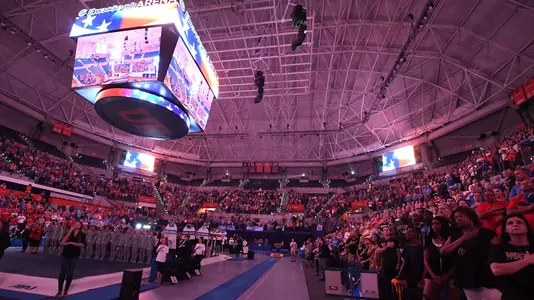 Exactech Arena for 2017 NCAA Gymnastics Regionals
