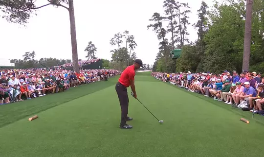 Augusta National Hole No. 18 - Holly Tee Shot