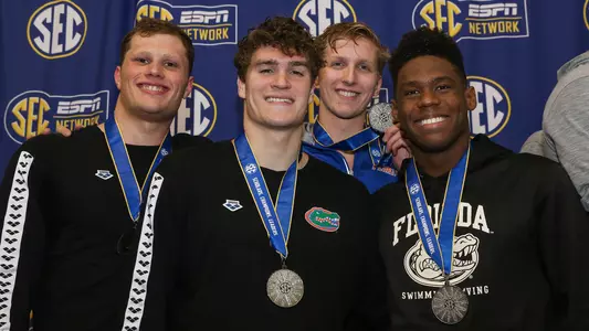 Dillon Hillis, Clark Beach, Kieran Smith, Will Davis