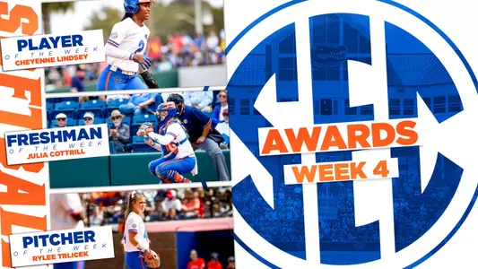 SEC Weekly Awards_Lindsey_Trlicek_Cottrill