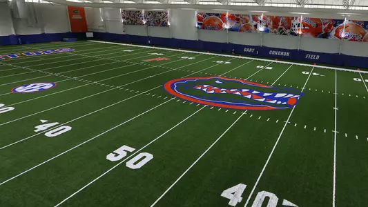 Indoor Practice Facility - Indoor view east