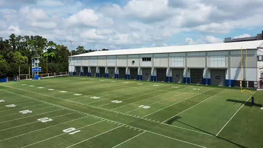 Indoor Practice Facility - Exterior near practice fields