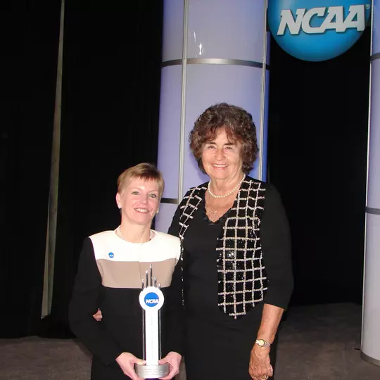 Ann Woods Smith and Dr. Ruth Alexander - NCAA Silver Anniversary 070107
