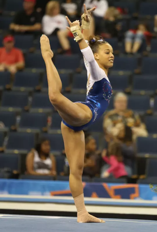 Kytra Hunter at Southeastern Conference Championships 150123
