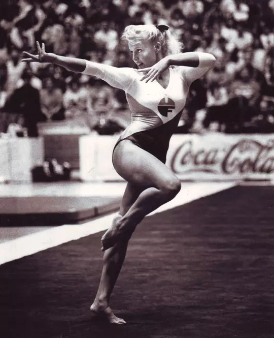 Melissa Miller - floor exercise