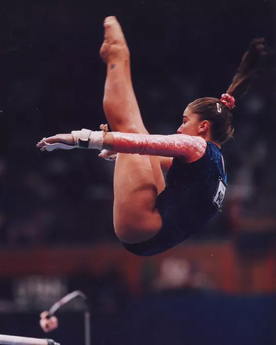 Chrissy Van Fleet - 1997 uneven bars