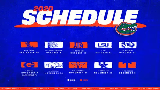2020 SEC Football Schedule