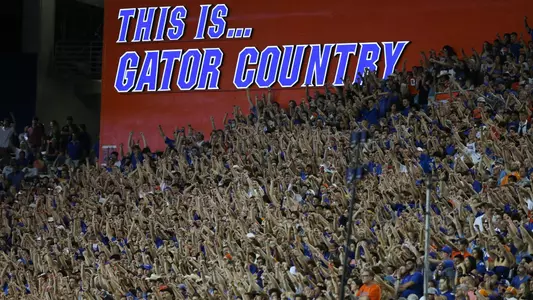 This is Gator Country - Fans