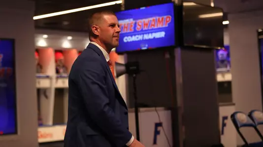 Napier, Billy (12.05.21, first visit to Gators locker room)