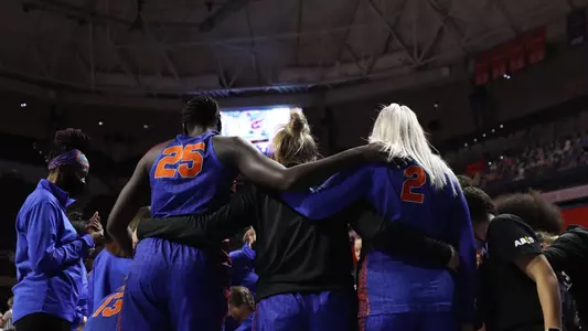 team huddle
