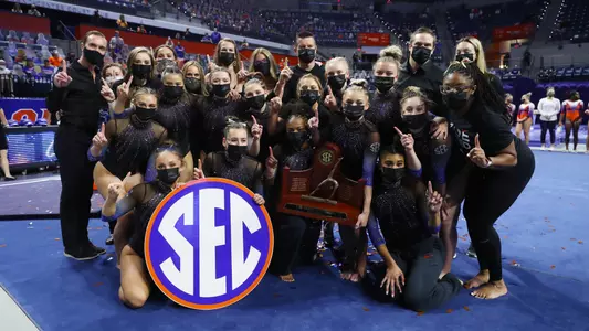 2021 SEC Gymnastics champions 210226