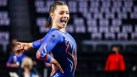 Megan Skaggs - floor - NCAA Regionals - 210402