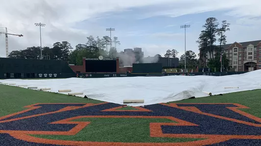 Auburn Baseball Rain Delay