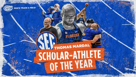Thomas Mardal SEC Scholar-Athlete