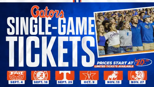 Gators Single-Game Tickets