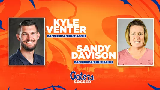 Florida Soccer Assistant Coaches - Sandy Davison, Kyle Venter