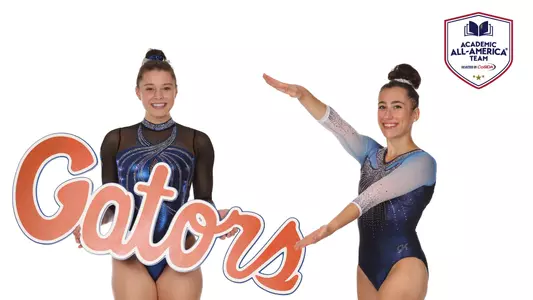 Megan Skaggs (left) and Leah Clapper - 2021 CoSIDA Academic All-America At-Large