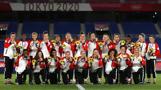 2020 Olympic Gold medal Canada soccer team