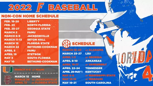 2022 Baseball Schedule